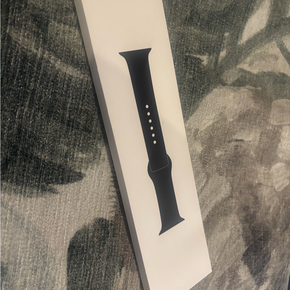 Apple Black Wristband